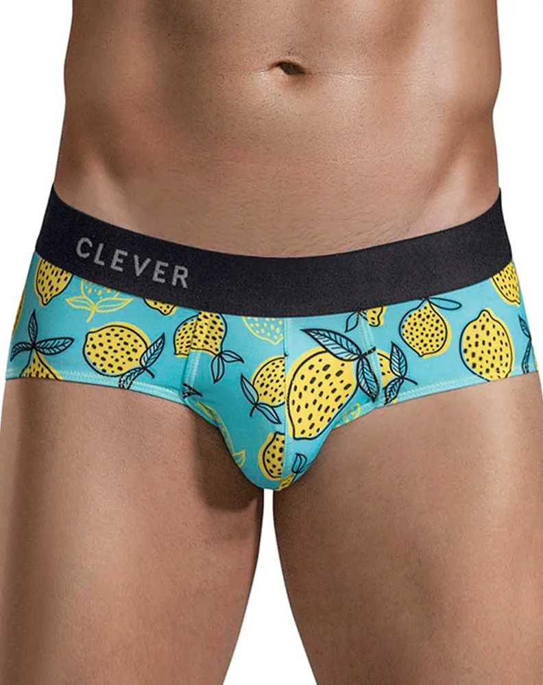 Clever Herrenunterwäsche Clever 1687 Zitronen-Slip Blau