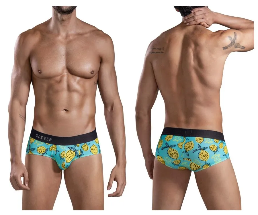 Clever Herrenunterwäsche Clever 1687 Zitronen-Slip Farbe Blau