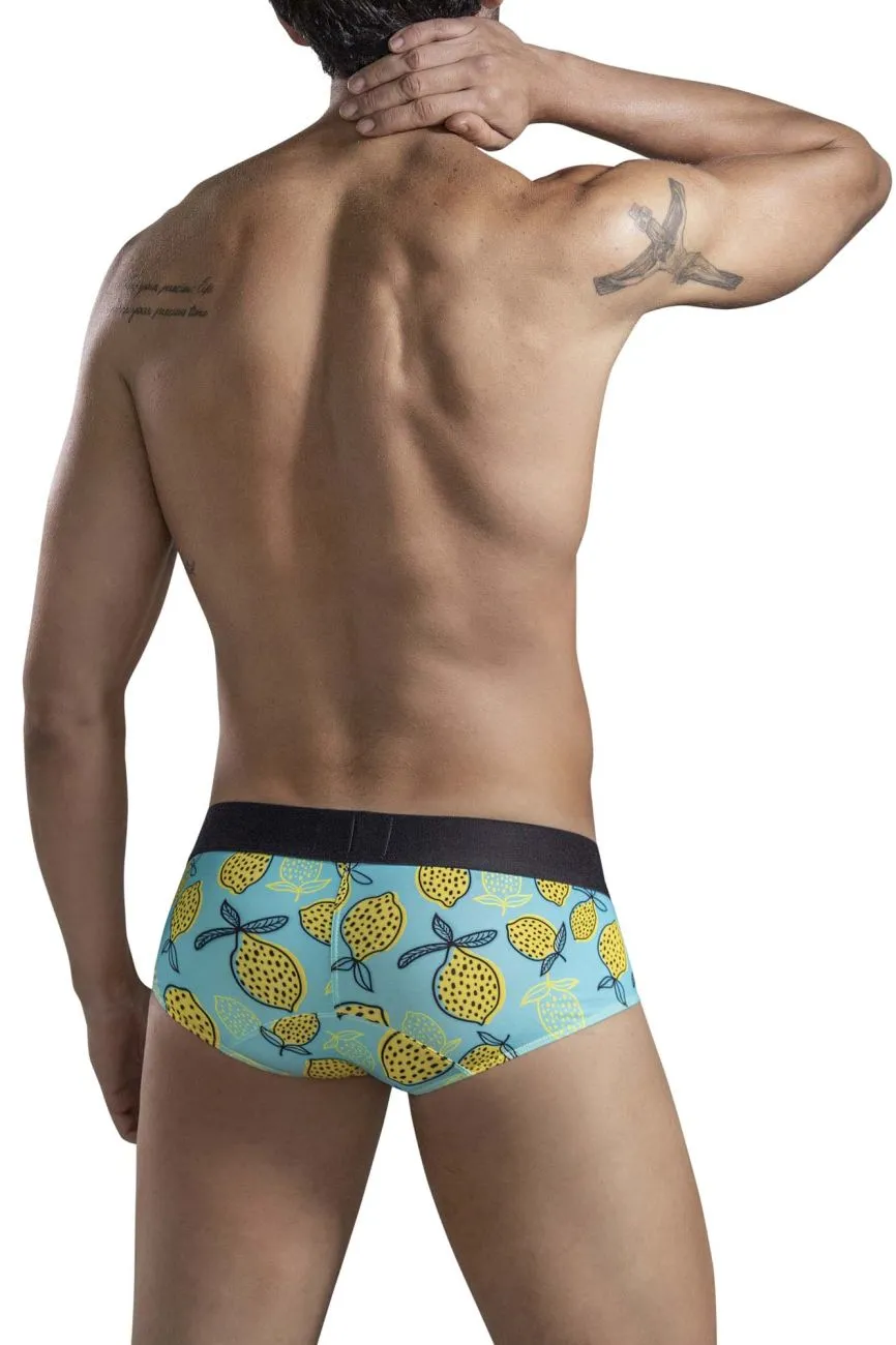 Clever Herrenunterwäsche Clever 1687 Zitronen-Slip Farbe Blau