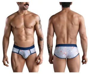 Clothing_Clever_Mens Underwear Clever 1724 Coney Briefs Color Blue