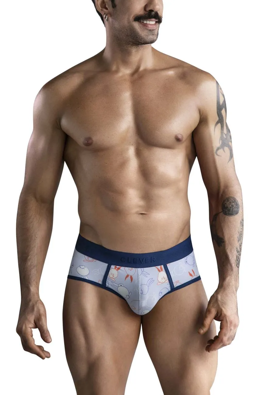 Clever Herrenunterwäsche Clever 1724 Coney Slip Farbe Blau