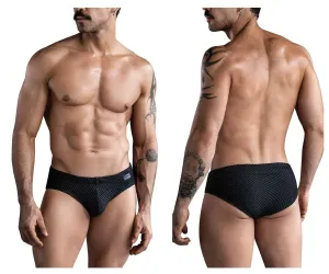Clothing_Clever_Mens Underwear Clever 1743 Island Swim Briefs Color Black