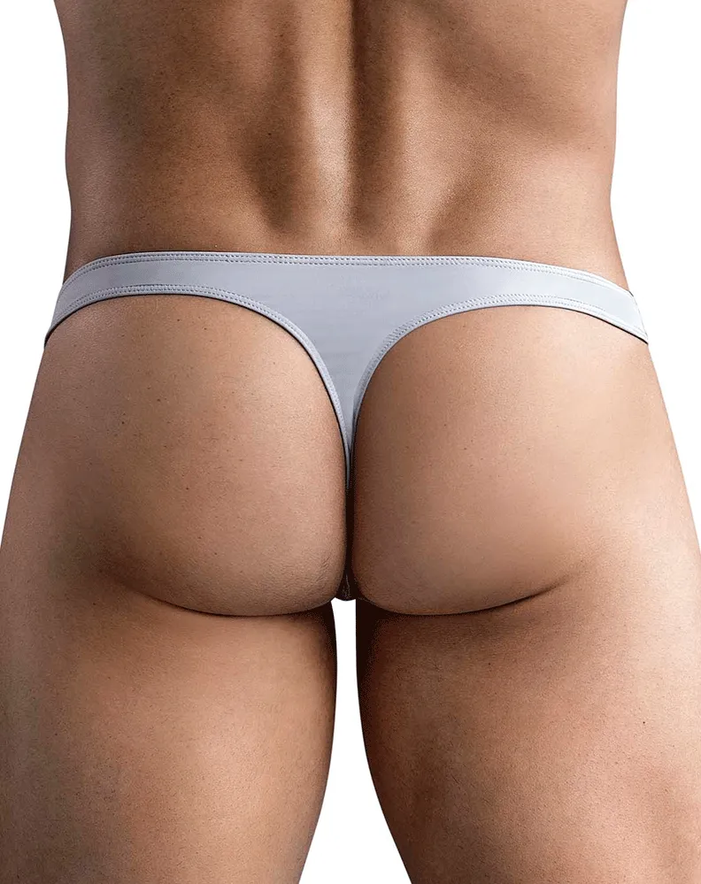 Clever Herrenunterwäsche Clever 1745 Optimo String-Tanga Grau