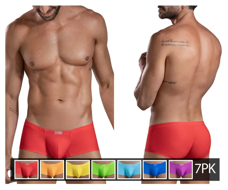 Clever Herrenunterwäsche Clever 229946 7er-Pack Pride Slips Farbe Mehrfarbig