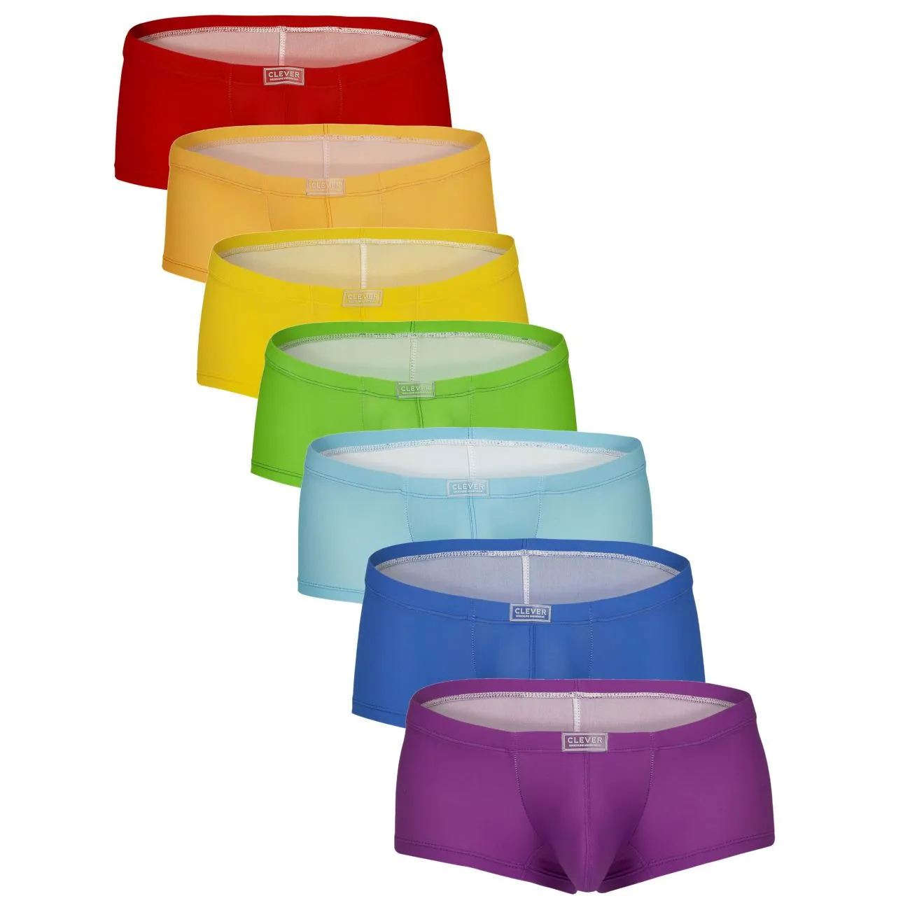 Clever Herrenunterwäsche Clever 229946 7er-Pack Pride Slips Farbe Mehrfarbig