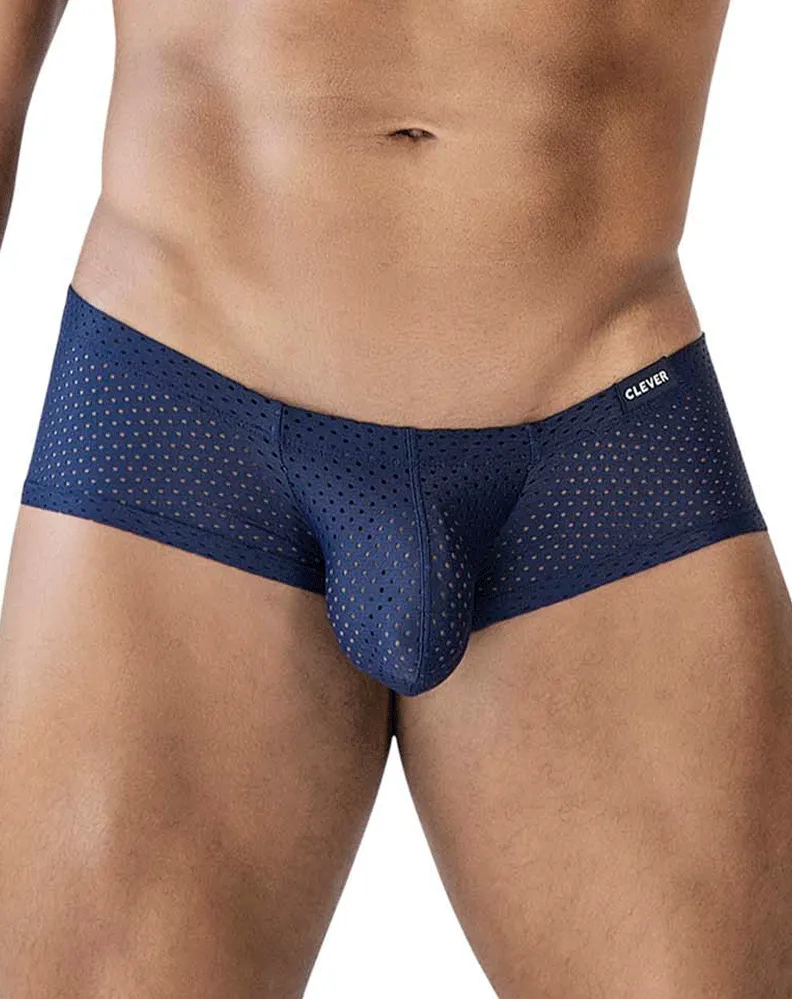 Clever Herrenunterwäsche Clever 229947 3er-Pack Australische Latex-Boxershorts Schwarz-Rot-Blau