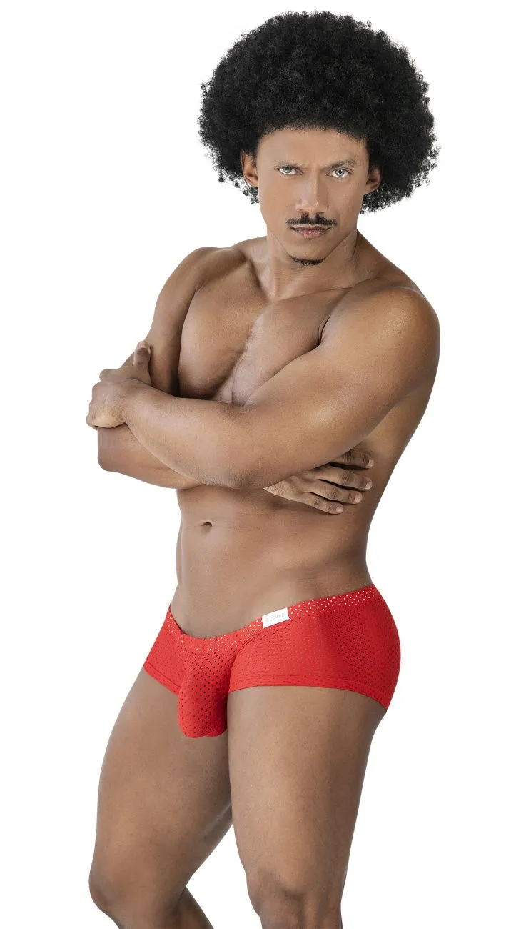 Clever Herrenunterwäsche Clever 229947 3er Pack Australische Latin Trunks Farbe Schwarz-Rot-Blau