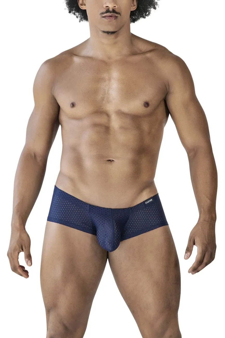 Clever Herrenunterwäsche Clever 229947 3er Pack Australische Latin Trunks Farbe Schwarz-Rot-Blau