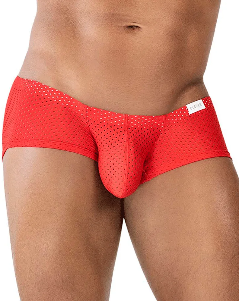 Clever Herrenunterwäsche Clever 229947 Australische Latex-Badehose Schwarz-Rot-Blau