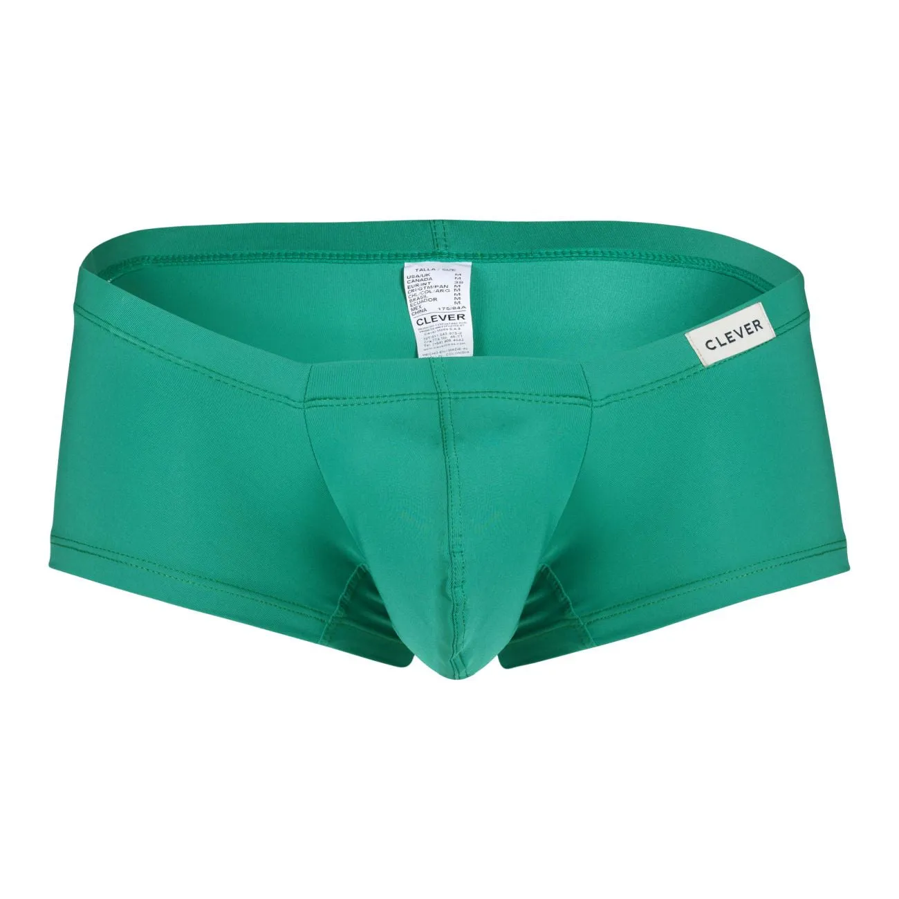 Clever Herrenunterwäsche Clever 229950 3er Pack Australische Latin Trunks Farbe Grün-Rosa-Blau