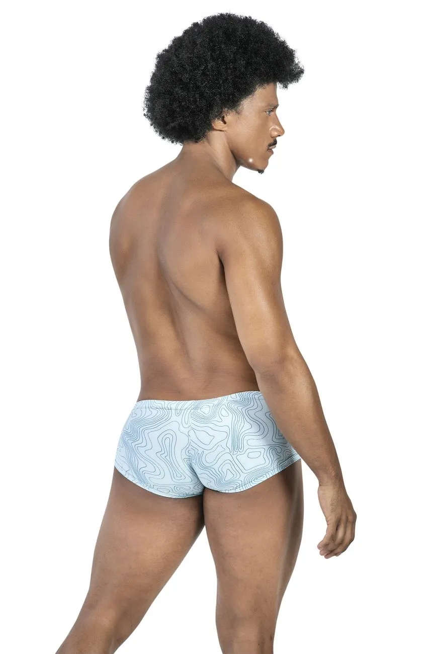 Clever Herrenunterwäsche Clever 229951 3er Pack Australische Latin Trunks Farbe Blau-Weiß-Grün