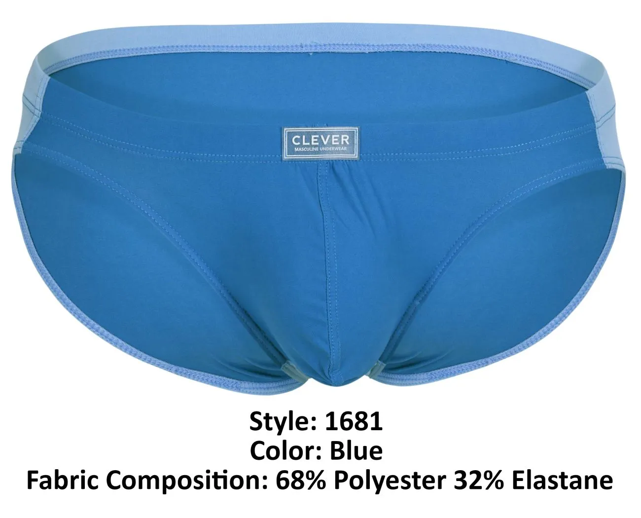 Clever Herrenunterwäsche Zweifarbiger Bikini