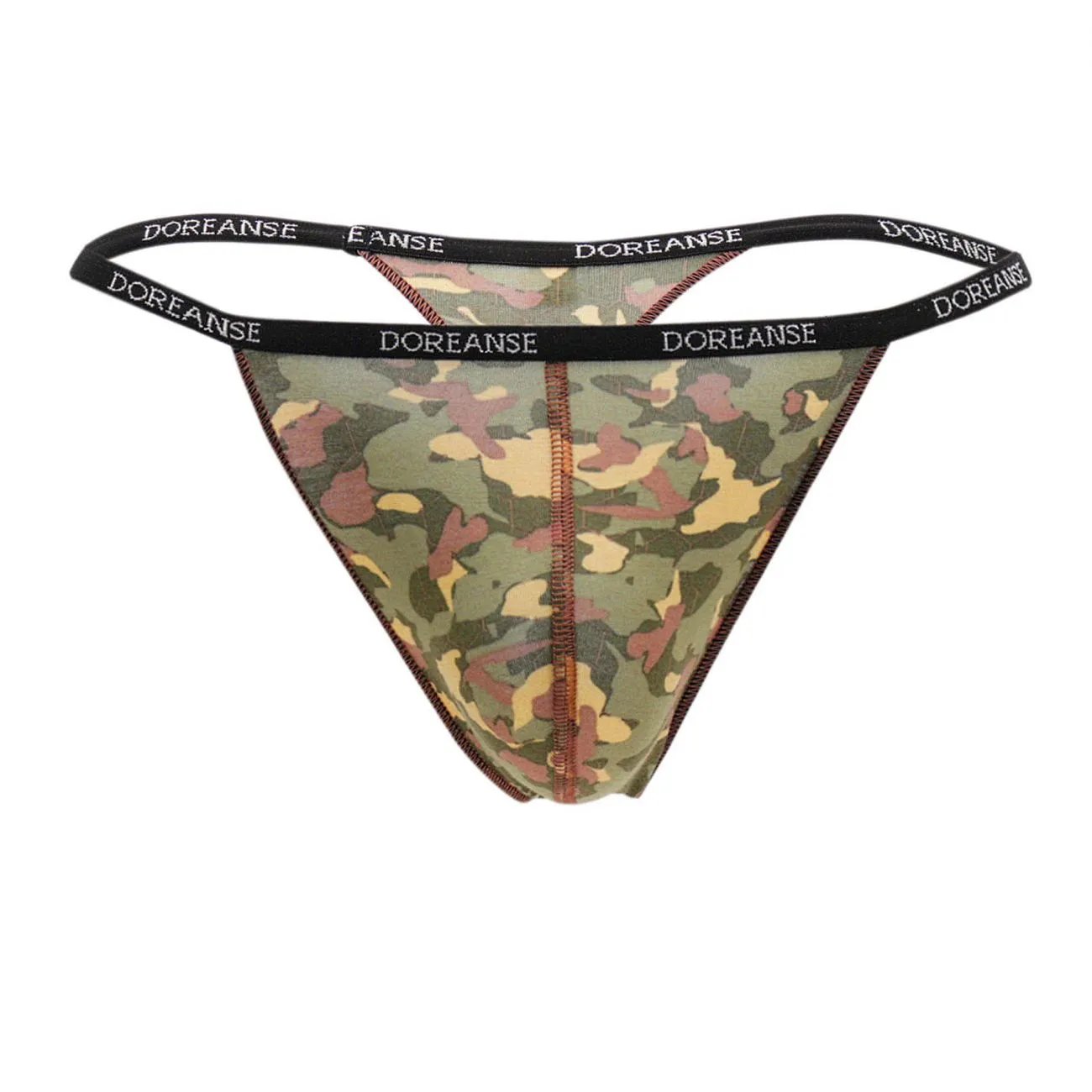 Bekleidung_Doreanse_Herrenunterwäsche Doreanse 1312-PRN Tarnfarbe String-Tanga Farbig Bedruckt