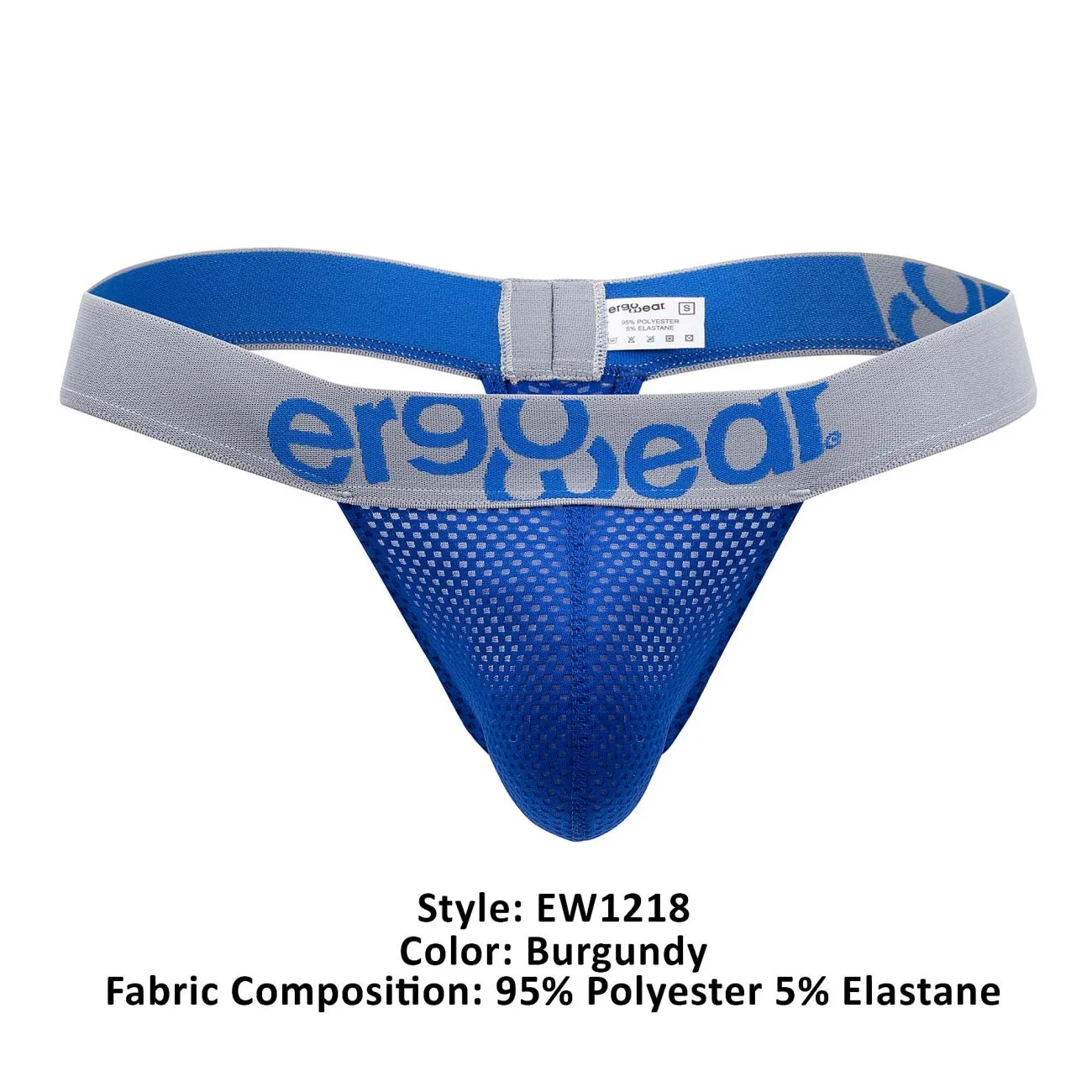 Bekleidung_Ergowear_Herrenunterwäsche ErgoWear EW1211 MAX MESH Tangas Farbe Kobaltblau