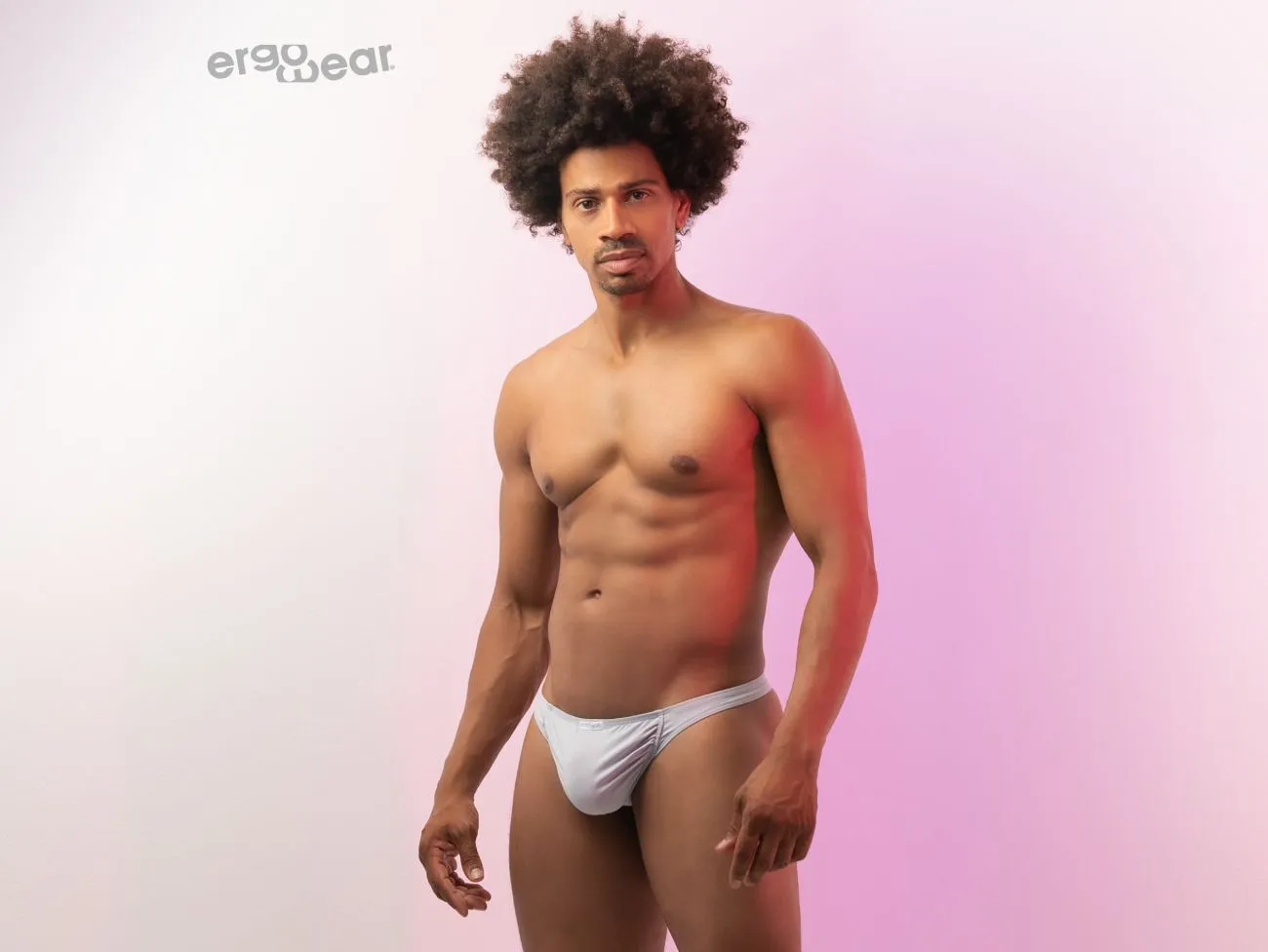 Bekleidung_Ergowear_Herrenunterwäsche ErgoWear EW1253 FEEL GR8 Tangas Farbe Silber