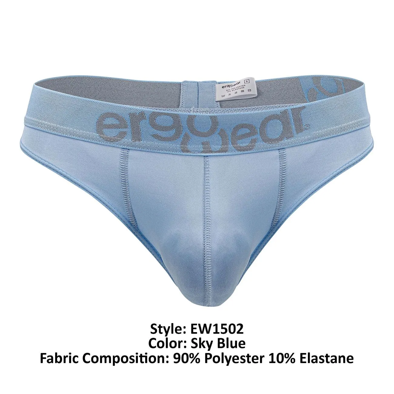 Bekleidung_Ergowear_Herrenunterwäsche ErgoWear EW1502 HIP Tangas Farbe Himmelblau
