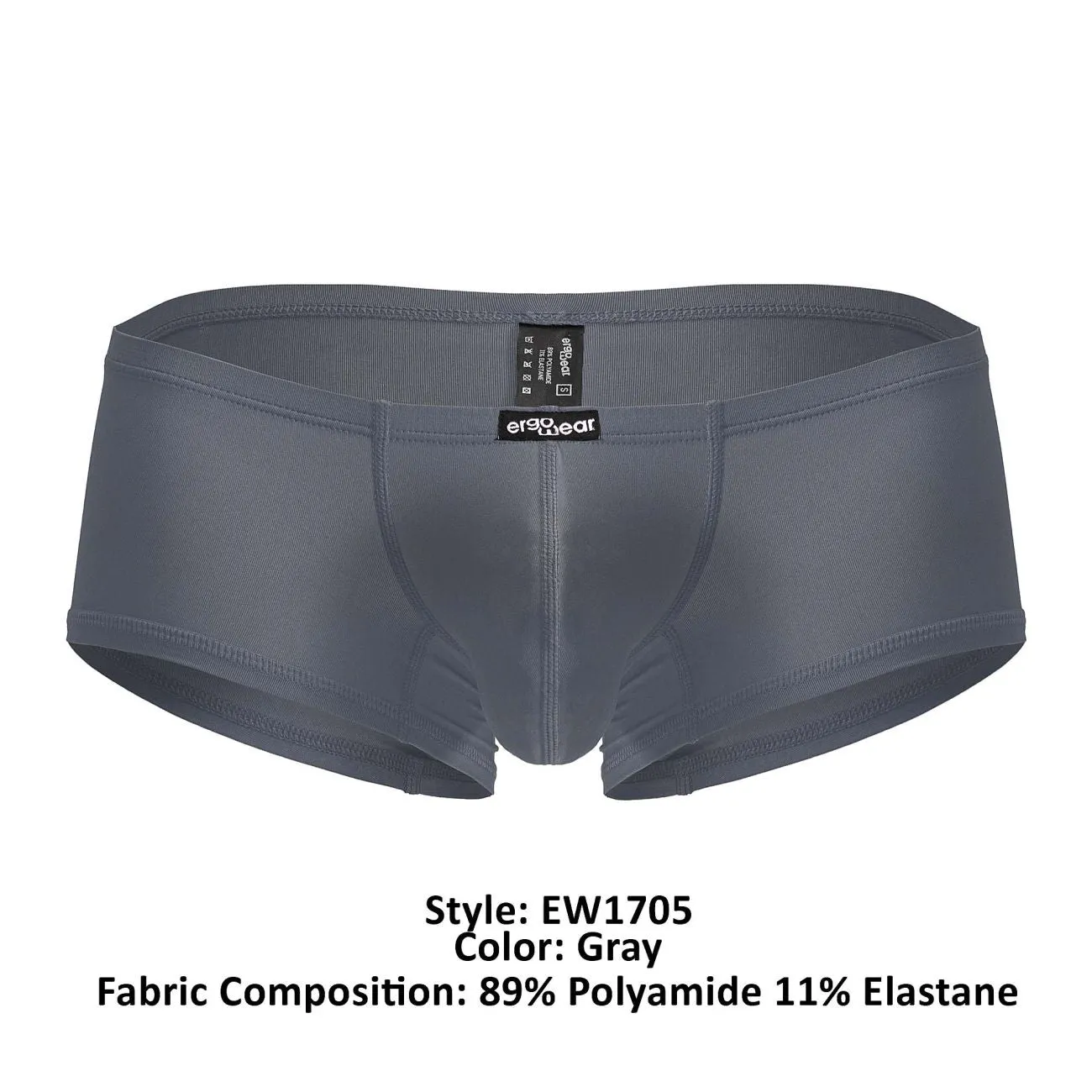 Bekleidung_Ergowear_Herrenunterwäsche ErgoWear EW1705 X4D Shorts Farbe Grau