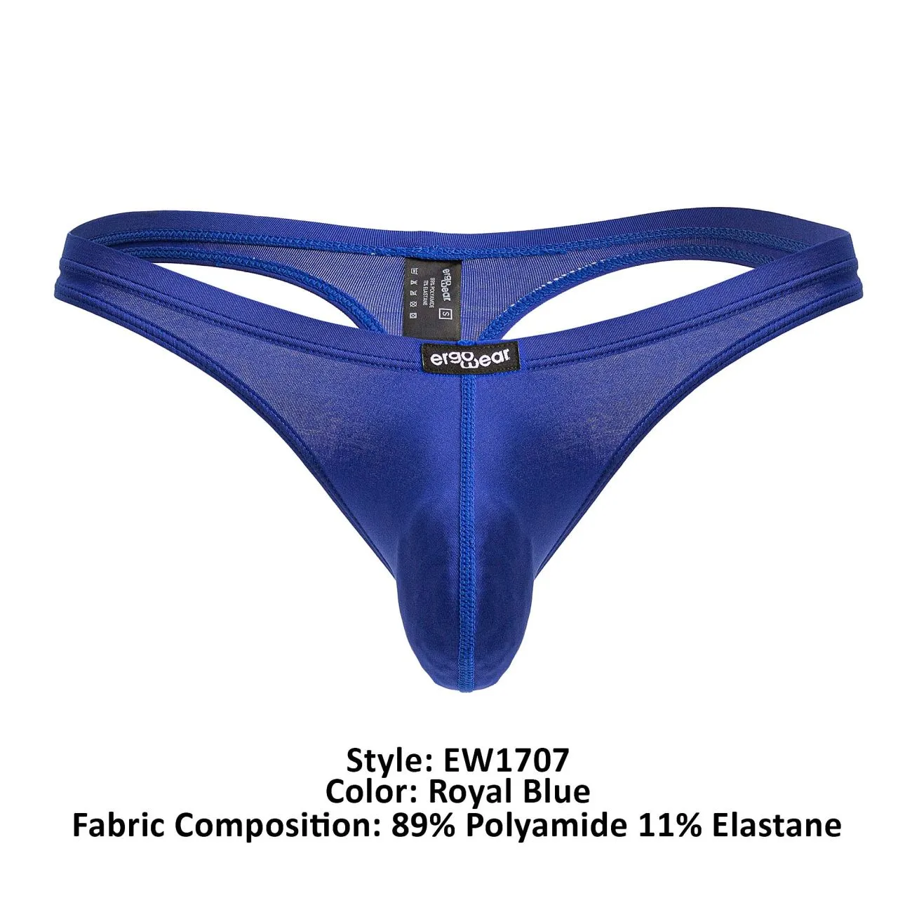 Bekleidung_Ergowear_Herrenunterwäsche ErgoWear EW1707 X4D Tangas Farbe Königsblau
