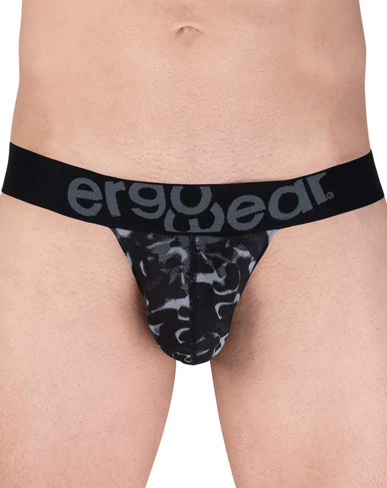 Bekleidung_Ergowear_Herrenunterwäsche Ergowear Ew1723 Max Se Camo Bikini Schwarz