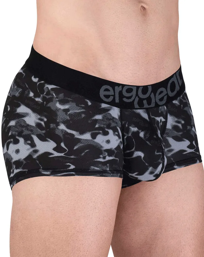 Bekleidung_Ergowear_Herrenunterwäsche Ergowear Ew1724 Max Se Camo Slip Schwarz