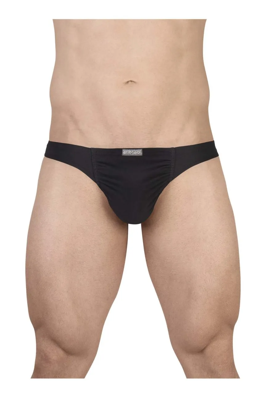 Bekleidung_Ergowear_Herrenunterwäsche ErgoWear EW1726 FEEL GR8 Baumwoll-Tangas Farbe Schwarz