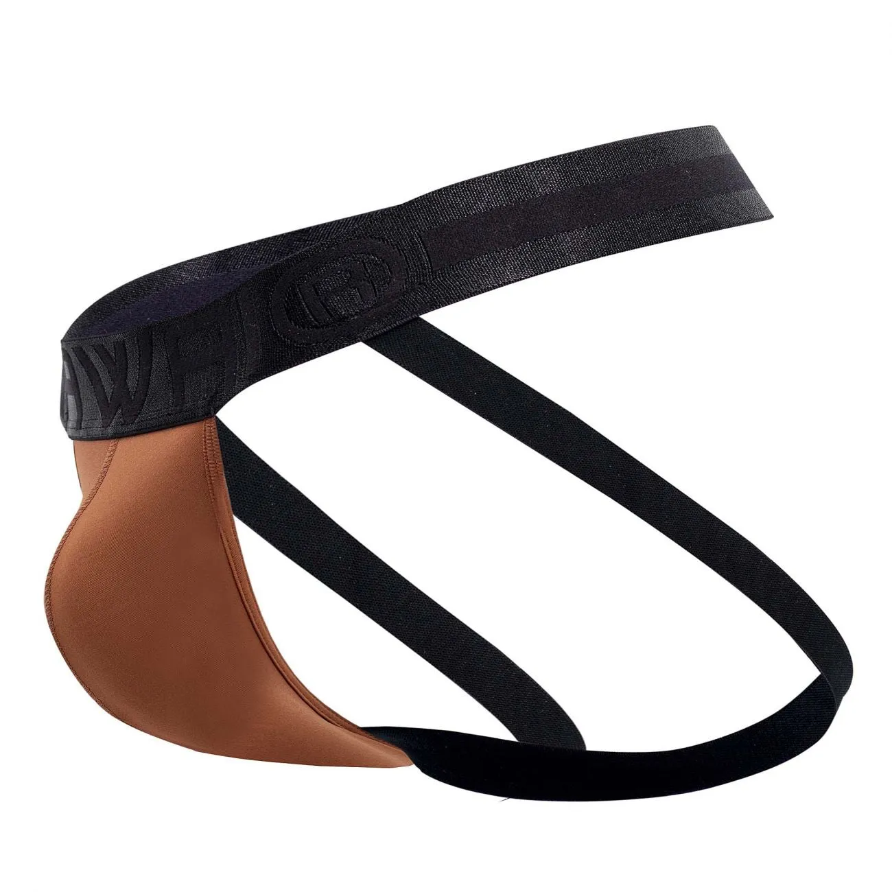 Bekleidung_Hawair_Herrenunterwäsche HAWAI 42166 Unifarbener Mikrofaser-Jockstrap Farbe Bernstein