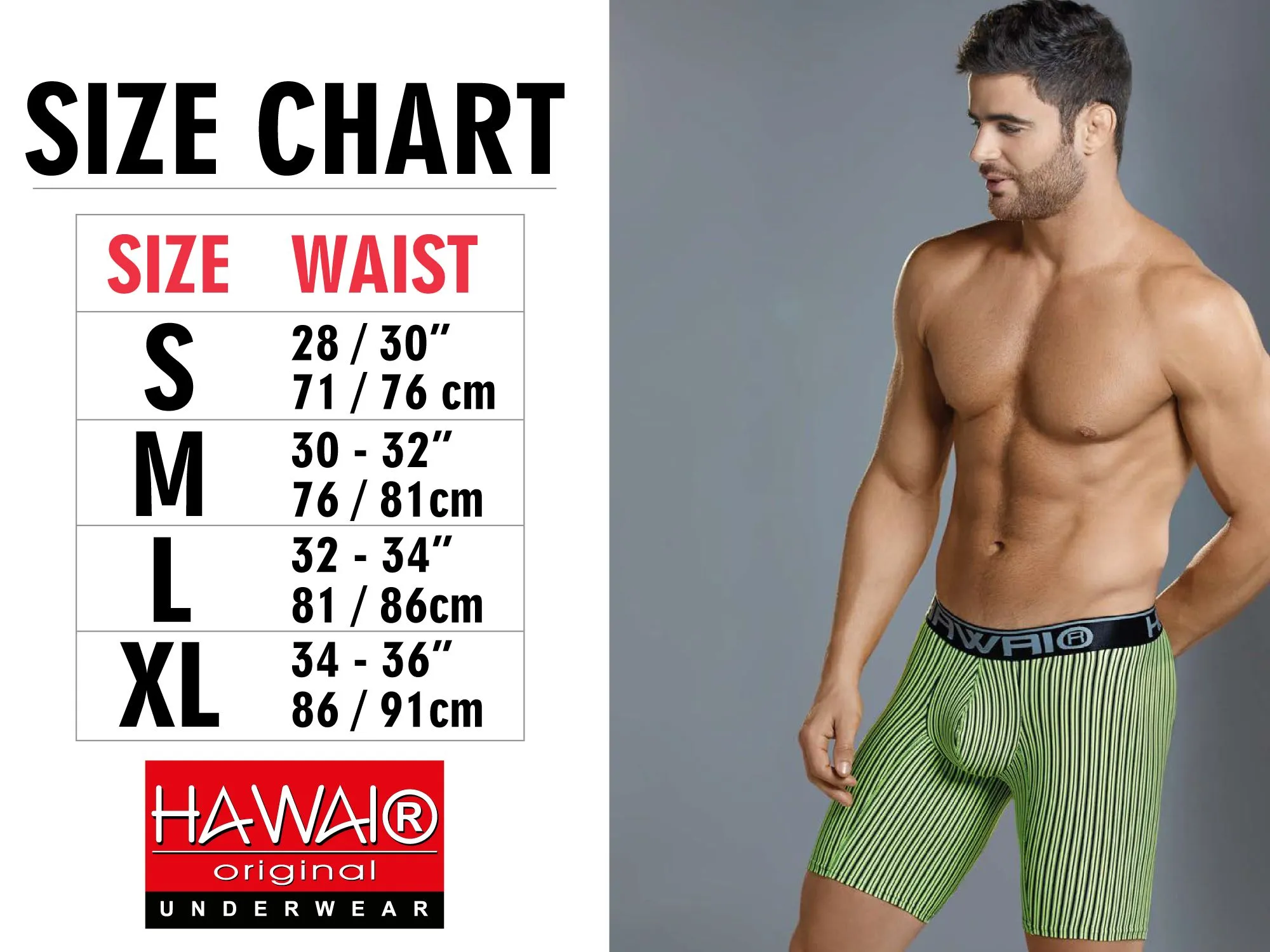 Bekleidung_Hawair_Herrenunterwäsche HAWAI 42173 Bedruckte Mikrofaser-Boxershorts Farbe Königsblau