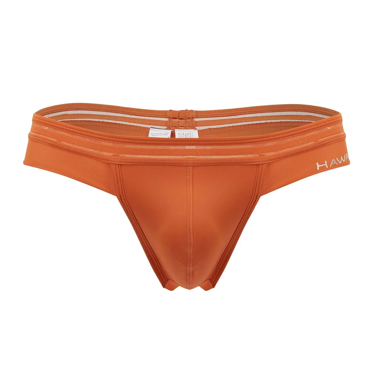 Bekleidung_Hawair_Herrenunterwäsche HAWAI 42348 Mikrofaser-Tangas Farbe Orange