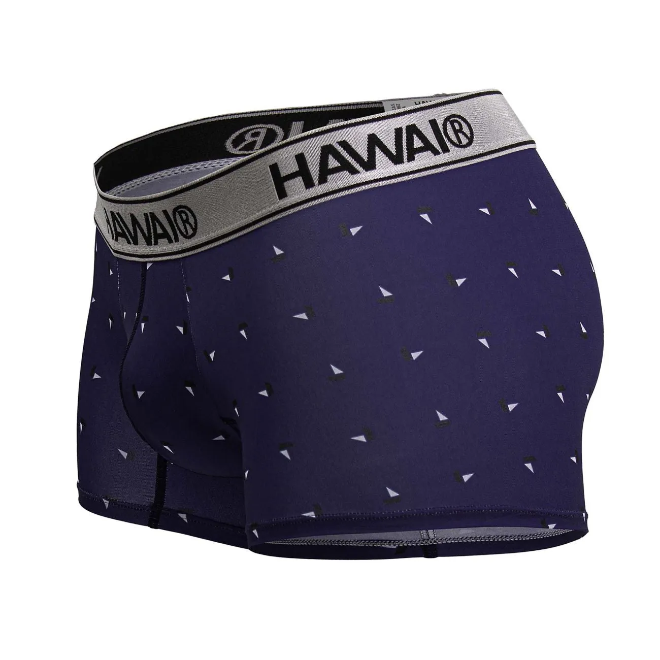Bekleidung_Hawair_Herrenunterwäsche HAWAIR 42470 Bedruckte Mikrofaser-Boxershorts Farbe Blau