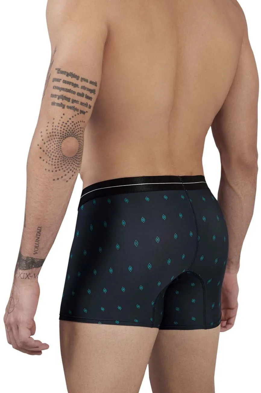 Bekleidung_Hawair_Herrenunterwäsche HAWAIR 42520 Bedruckte Mikrofaser-Boxershorts Farbe Dunkelblau