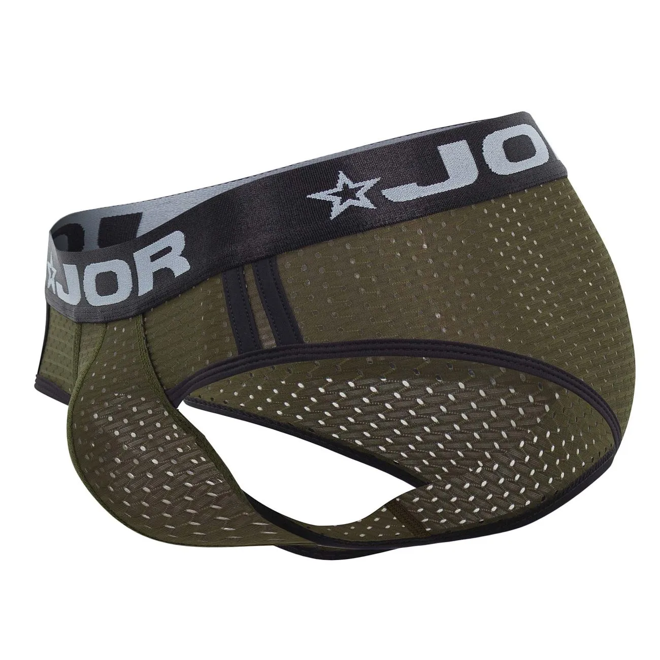 Bekleidung_Jor_Herrenunterwäsche JOR 1635 Elektro-Slip Farbe Grün