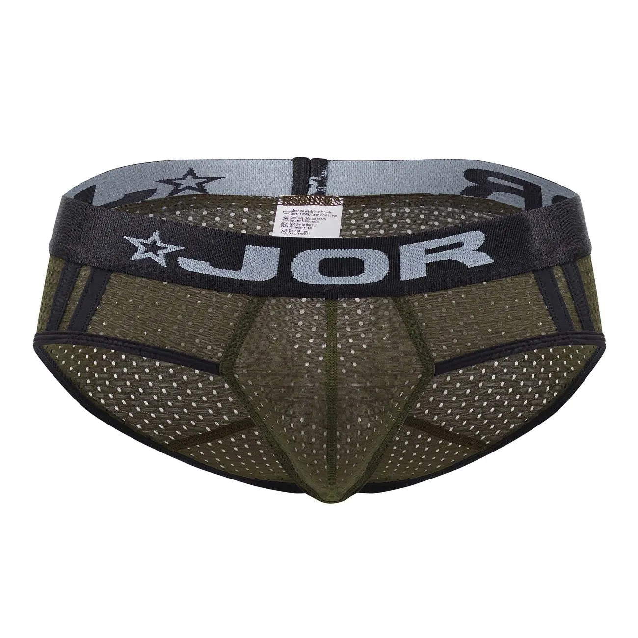 Bekleidung_Jor_Herrenunterwäsche JOR 1635 Elektro-Slip Farbe Grün