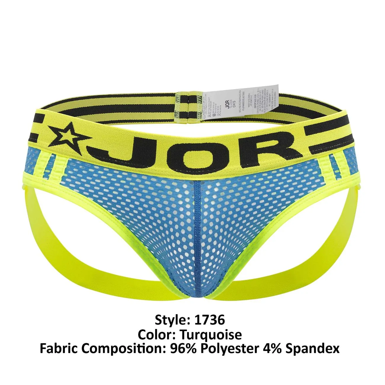 Bekleidung_Jor_Herrenunterwäsche JOR 1736 Speed Jockstrap Farbe Türkis
