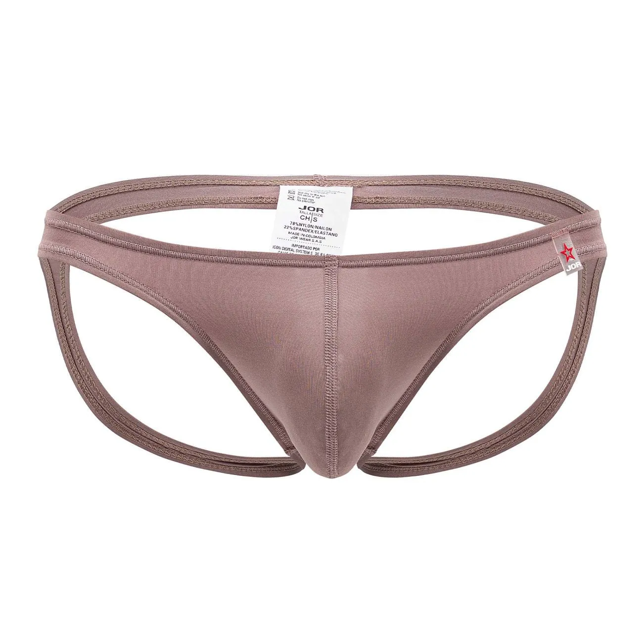 Bekleidung_Jor_Herrenunterwäsche JOR 1832 Kioto Jockstrap Farbe Kakao