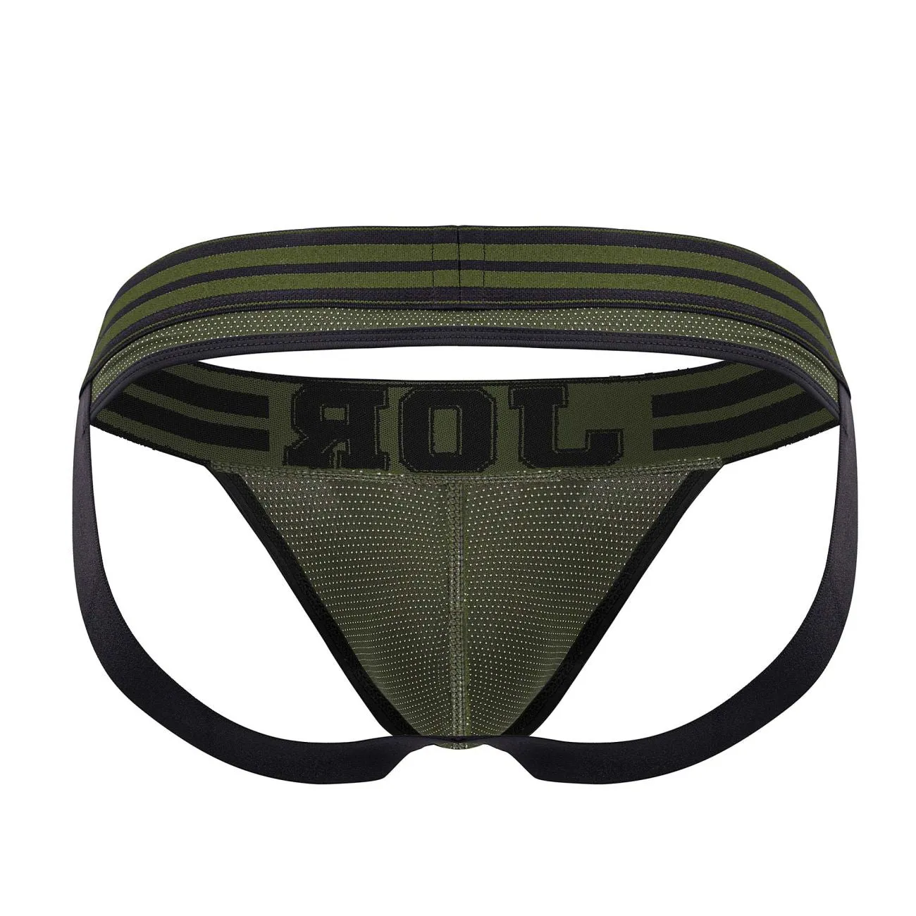 Bekleidung_Jor_Herrenunterwäsche JOR 1946 College Jockstrap Farbe Grün