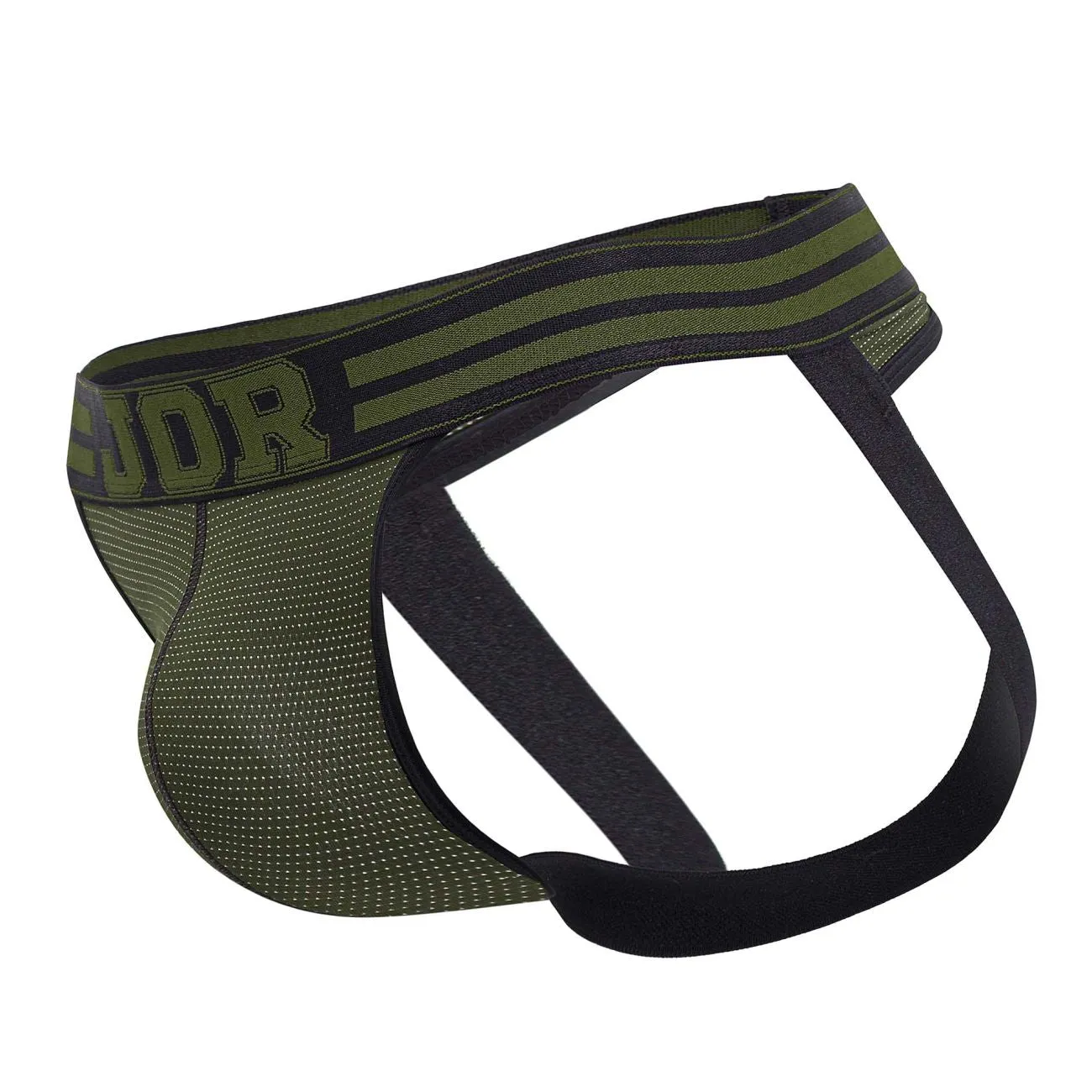 Bekleidung_Jor_Herrenunterwäsche JOR 1946 College Jockstrap Farbe Grün