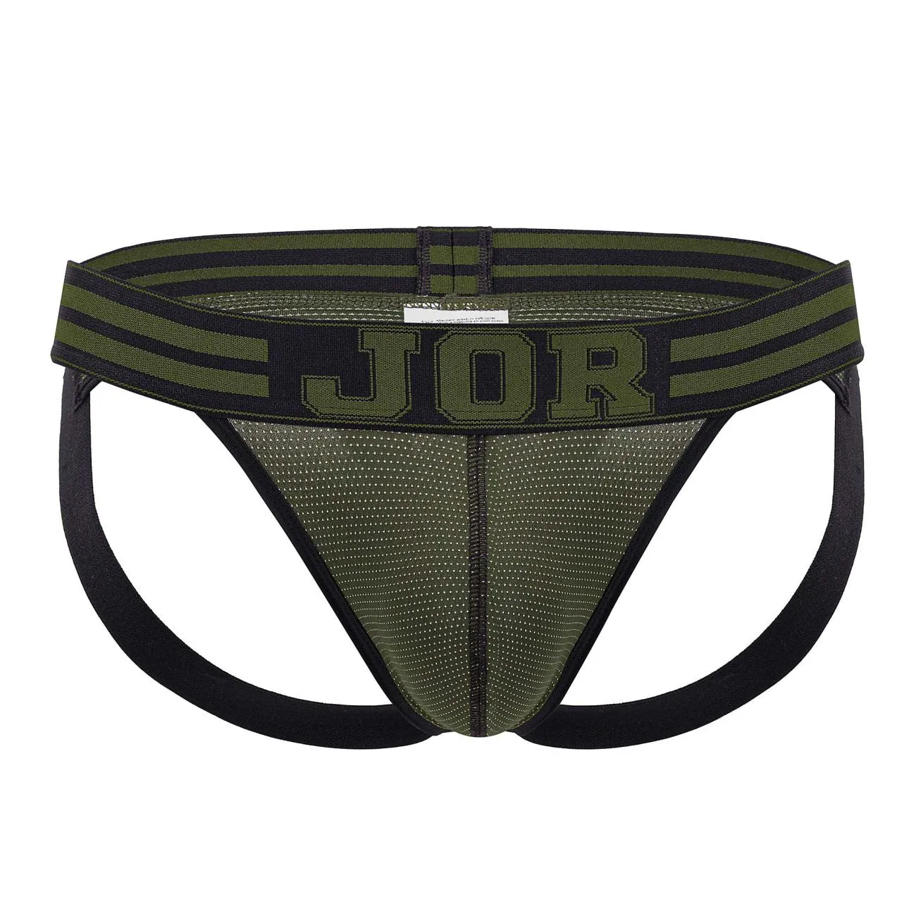 Bekleidung_Jor_Herrenunterwäsche JOR 1946 College Jockstrap Farbe Grün