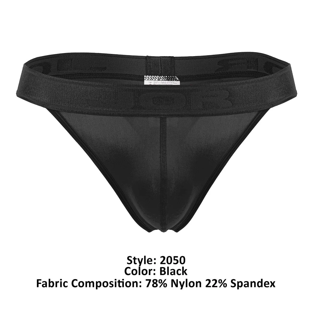 Bekleidung_Jor_Herrenunterwäsche JOR 2050 Element Tangas Farbe Schwarz
