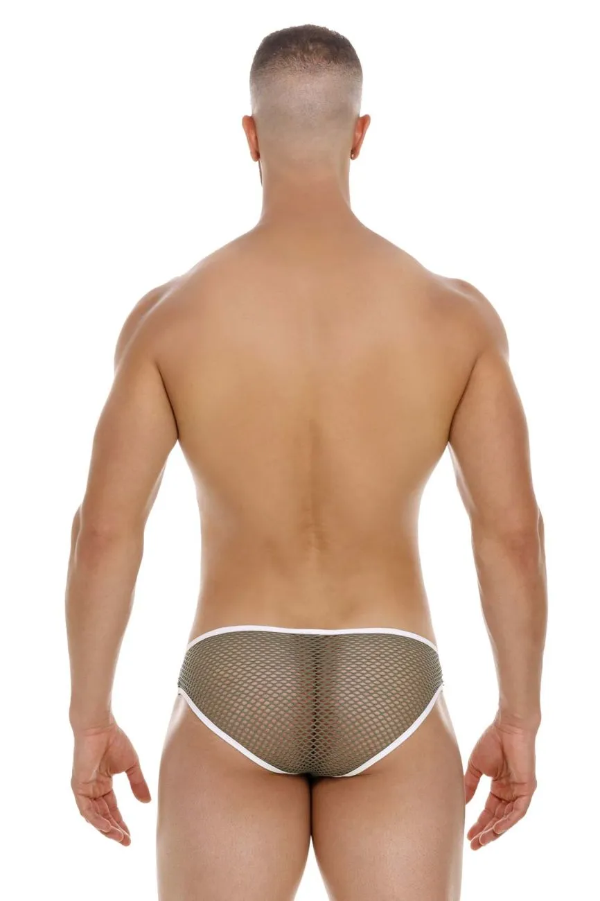 Bekleidung_Jor_Herrenunterwäsche JOR 2074 Insel-Bikini Farbe Grün