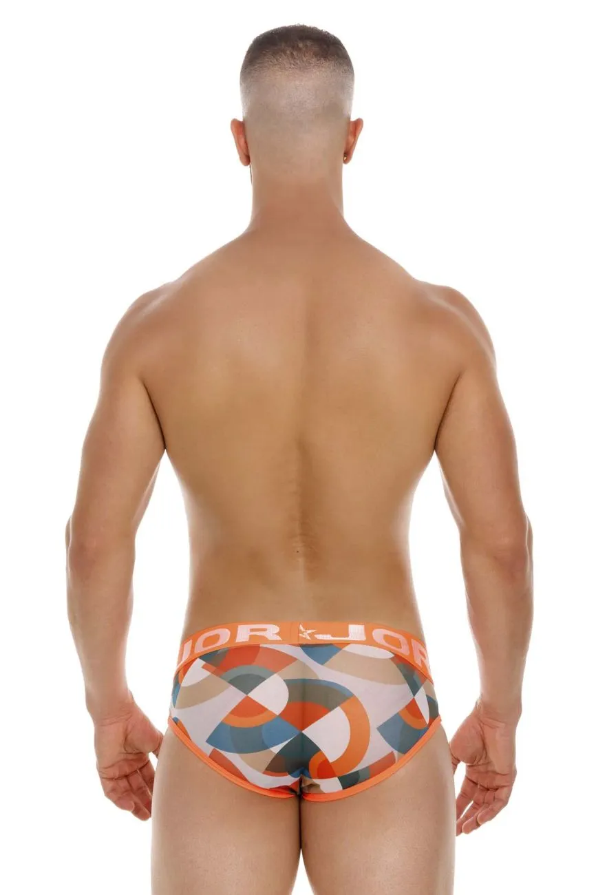 Bekleidung_Jor_Herrenunterwäsche JOR 2093 Boreal Bikini Farbig Bedruckt