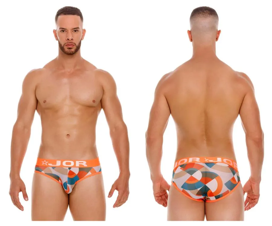 Bekleidung_Jor_Herrenunterwäsche JOR 2093 Boreal Bikini Farbig Bedruckt