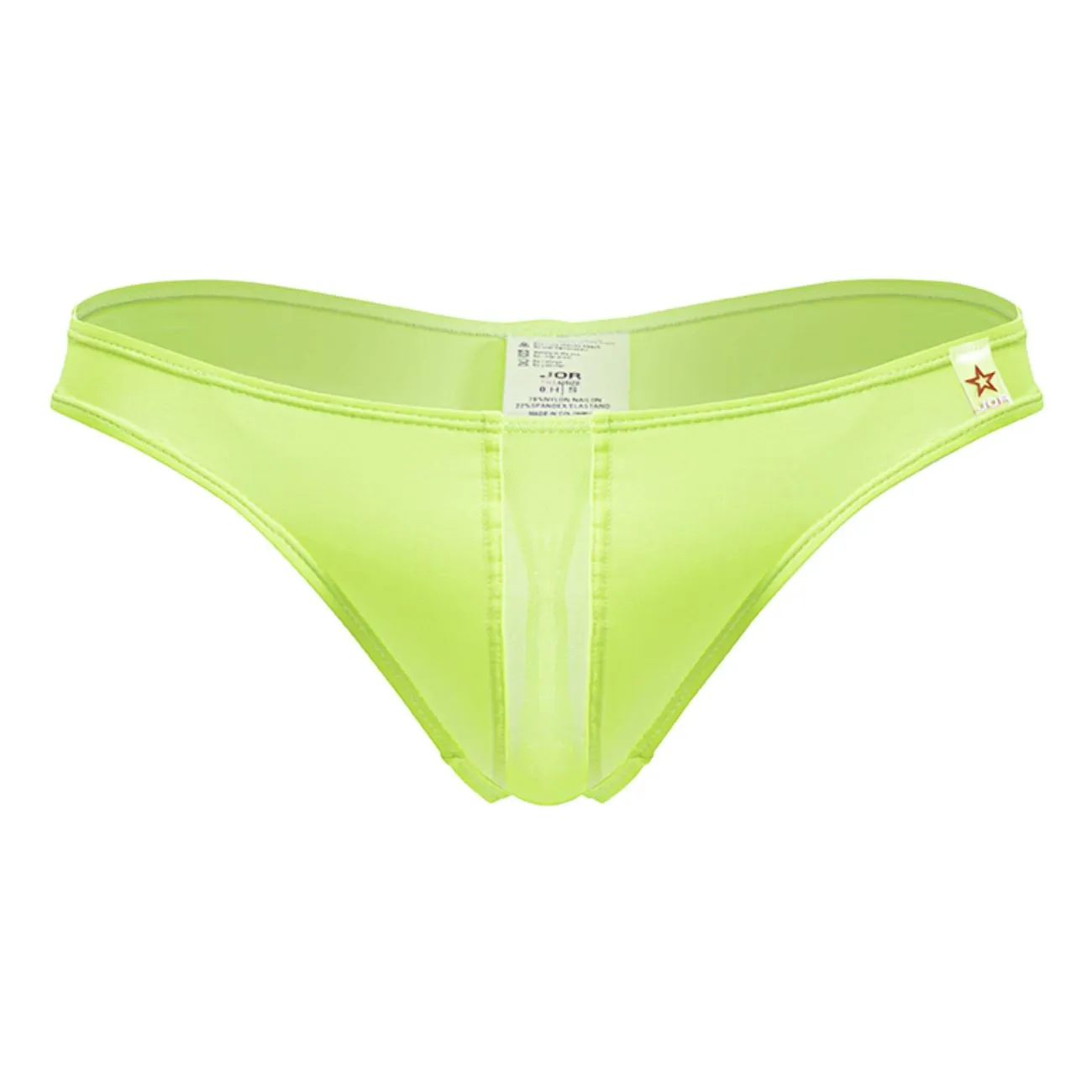 Bekleidung_Jor_Herrenunterwäsche JOR 2151 Apolo Tangas Farbe Neon Gelb