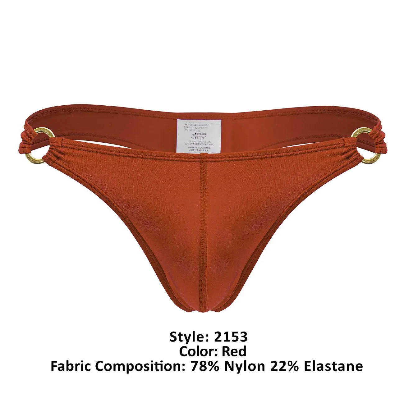 Bekleidung_Jor_Herrenunterwäsche JOR 2153 Magnus Tangas Farbe Rot