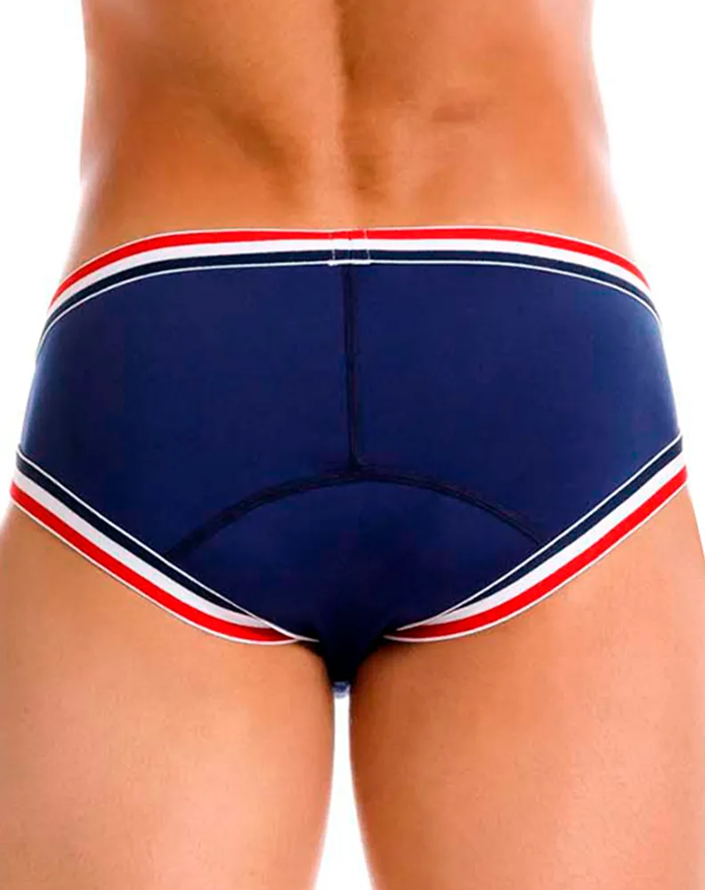 Bekleidung_Jor_Herrenunterwäsche Jor 2169 Martini Slip Blau