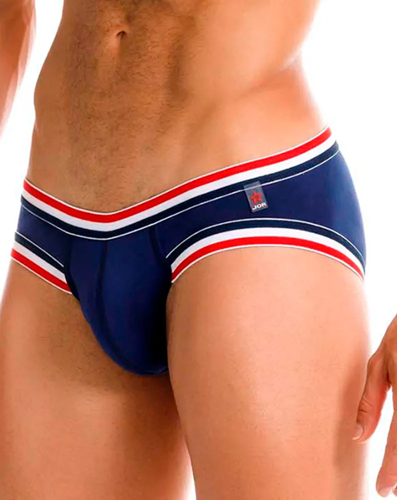 Bekleidung_Jor_Herrenunterwäsche Jor 2169 Martini Slip Blau