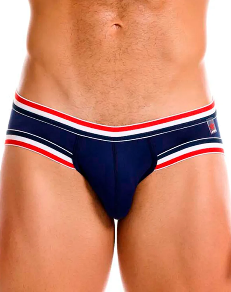 Bekleidung_Jor_Herrenunterwäsche Jor 2169 Martini Slip Blau