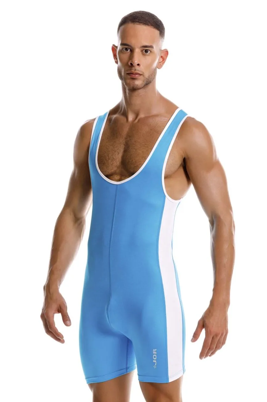Bekleidung_Jor_Herrenunterwäsche JOR 2216 Fighter Bodysuit Farbe Türkis