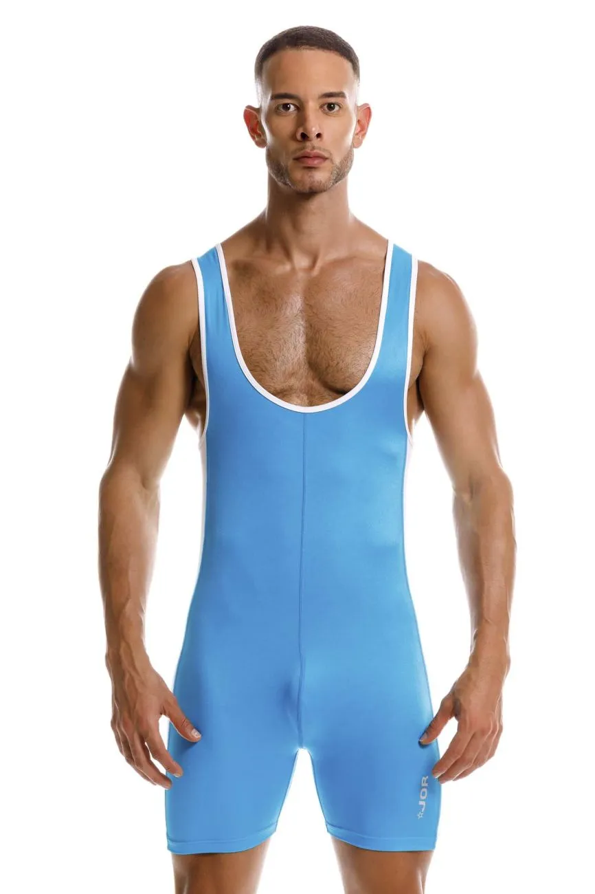 Bekleidung_Jor_Herrenunterwäsche JOR 2216 Fighter Bodysuit Farbe Türkis
