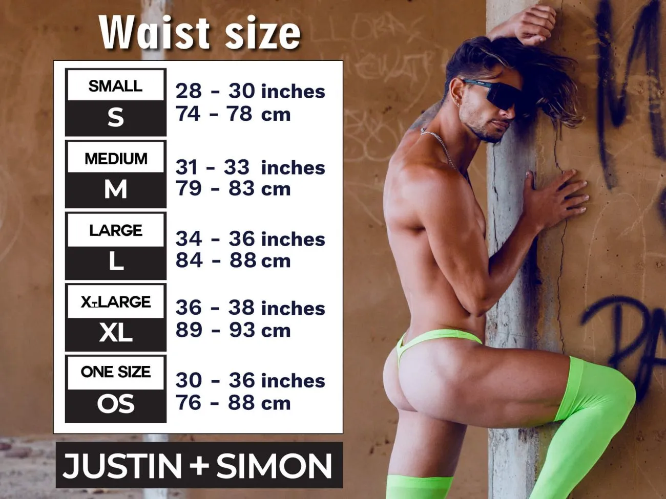 Bekleidung_Justin   Simon_Herrenunterwäsche JUSTIN SIMON XSJ04 Sling Farbe Pride