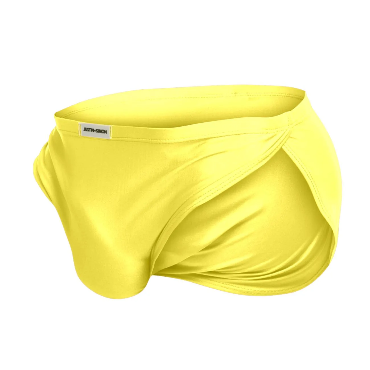 Kleidung_Justin   Simon_Herrenunterwäsche JUSTIN SIMON XSJ09 Laufshorts Farbe Gelb
